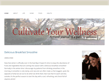 Tablet Screenshot of cultivateyourwellness.com